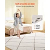 VEVOR Pliušinis kilimas 2.44 x 3.05 m, be pieno vilnos, smėlio spalvos