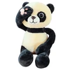 Lean Toys Pliušinė panda su magnetais, 23 cm