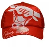 Mitchell & Ness NBA Chicago Bulls Kepuraitė su dirželiu - HLUX1095-CBUYYPPPRED1