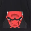 Mitchell & Ness NBA Čikagos Bulls Džemperis su trumpintu logotipu, Juodas