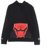 Mitchell & Ness NBA Čikagos Bulls Džemperis su trumpintu logotipu, Juodas