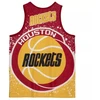 Mitchell & Ness NBA Houston Rockets Vyriška Rankovių Maikutė