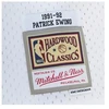 Mitchell & Ness NBA Kreidinio Cemento Swingman Džersis Knicks 1991 Patrick Ewing M TFSM5934-NYK91PEWWHIT