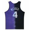 Mitchell & Ness NBA Sacramento Kings Chris Webber Medvilninis marškinėliai be rankovių su tie-dye raštu - TTNK3206-SKIYYCWEBKPR