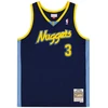 Mitchell & Ness NBA „Swingman“ Allen Iverson marškinėliai Denver Nuggets SMJY4205-DNU06AIVASBL