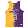 Mitchell & Ness NBA Utah Jazz John Stockton Medvilninis Tie-Dye Tanko - TTNK3206-UJAYYJSTYWPR