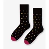 Mix Dots 140-051 Juodos spalvos kojinės