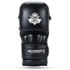 MMA treniruočių pirštinės M - Warrior Juodas - LegacySeries