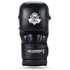 MMA treniruočių pirštinės M - Warrior Juodas - LegacySeries