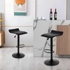 Modernhome Baro kėdė, pasukama atrama kojoms, reguliuojamas aukštis, juoda eko oda