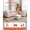VEVOR Modulinė 5 vietų sofa su paslėpta saugykla