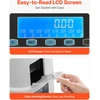 VEVOR Euro monetų rūšiuoklė su LCD ekranu