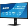 iiyama XUB3493WQSU-B6 34" UltraWide IPS panelė 3440x1440 120Hz 21:9 400cd/m² 1000:1 1ms