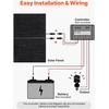 VEVOR 2vnt 400W monokristaliniai saulės moduliai