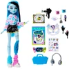 „Monster High“ „Self-Scare Secrets“ lėlė Frankie Stein su plaukų dažais