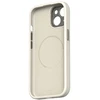 Moshi Napa MagSafe - Leather dėklas skirtas Apple iPhone 15 Eggnog Baltas