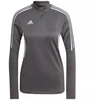 Moterims adidas Condivo 22 treniruočių džemperis pilkas HD2308