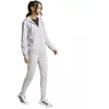 Moterims adidas Entrada 26 džemperis su pilnu užtrauktuku, pilkas KF5936