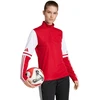 Moterims adidas Squadra 25 treniruočių viršutinė dalis, raudona JD3018
