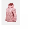 Moterims Frost Down Hood striukė rožinė Peak Performance