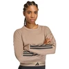 Moterims skirtas adidas Hyperglam džemperis smėlio spalvos KQ5197