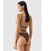 Moterims skirtas bikini viršus 4FWSS24UBKBF042-81S Rudas 4F