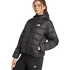 Moteriška adidas Essentials Climawarm lengva pūkinė striukė su gobtuvu Juoda KC1580