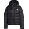 Moteriška adidas Essentials Climawarm lengva pūkinė striukė su gobtuvu Juoda KC1580