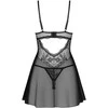 Moteriška babydoll naktinukė Perisia su stringais