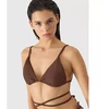 Moteriška bikini viršutinė dalis 4F 4FWSS24UBKTF041-81S Ruda