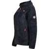 Moteriška flisinė striukė Geographical Norway Upalood, juoda