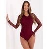 Moteriška glaustinukė su apvalia iškirpte Italy Moda, bordo