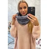 Moteriška kaklo mova KN16, violetinės spalvos
