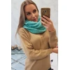 Moteriška kaklo mova, mėtų spalvos