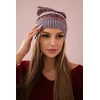 Moteriška kepurė Patrycja, violetinės spalvos