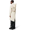 Moteriška laisvo kirpimo parka Rains String, smėlio