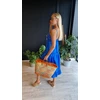 Moteriška mini suknelė - rožinė