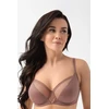 Moteriška minkšta liemenėlė Vicky K564, mocca