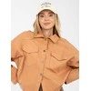 Moteriška oversize palaidinė tamsiai oranžinė