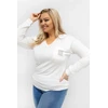 Moteriška palaidinė ilgomis rankovėmis plus size Relevance