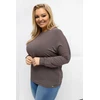 Moteriška palaidinė ilgomis rankovėmis Plus Size Relevance
