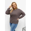 Moteriška palaidinė ilgomis rankovėmis Plus Size Relevance