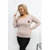 Moteriška palaidinė ilgomis rankovėmis Plus Size Relevance
