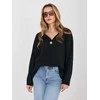 moteriška palaidinė oversize juoda