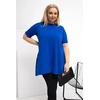 Moteriška palaidinė plus size mėlyna Relevance
