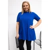Moteriška palaidinė plus size mėlyna Relevance