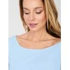 Moteriška palaidinė šviesiai mėlyna