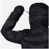 Moteriška pūkinė striukė Rossignol Daille Down 10 000/20 000, juoda