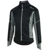 Moteriška softshell dviračių striukė CARLYN juoda‑pilka M