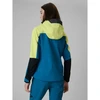 Moteriška softshell striukė 4F PRO, geltona ir mėlyna